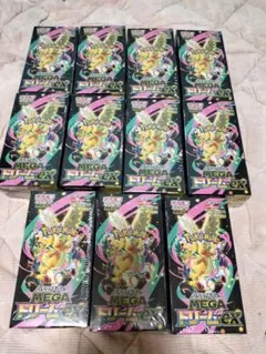 ポケモンカード、メガドリームex11box新品未開封シュリンク付き。