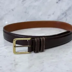COACH コーチ ベルト 本革 ブラウン vintage OLD 金 ゴールドのサムネイル