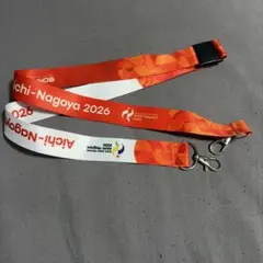 限定 アジア競技大会　ネック ストラップ　ノベルティ　非売品 愛知 2026