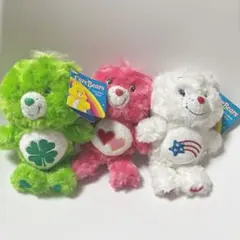ケアベア ふわふわ ぬいぐるみ 海外 当時物 レア 平成レトロ まとめ売り