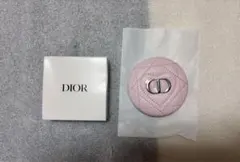 ディオール Dior　ミラー　鏡　ノベルティ　2面　コンパクト　ピンク