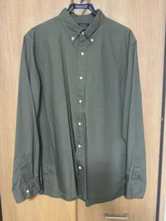 BEAMS PLUS カラー ブロード ボタンダウンシャツ ベージュ XL百名品