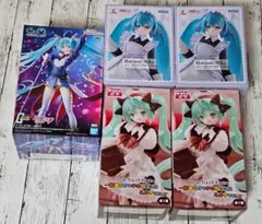 Trio-Try-iT Figure 初音ミクｘチロルチョコ ミルクなど5体
