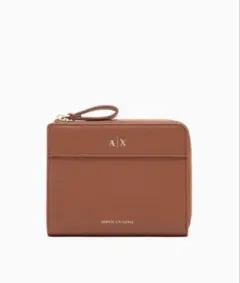 アルマーニ エクスチェンジ⭐︎新品未使用⭐︎ウォレット財布キャメルA|X
