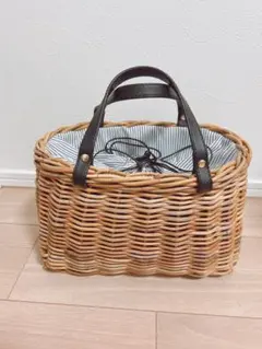 北欧暮らしの道具店◉よくばりかごバッグ ラタン kurashi&trips完売品