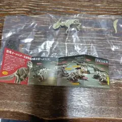 海洋堂 恐竜発掘記6 恐竜全身骨格 展示室 プロトケラトプス　ナチュラルカラー