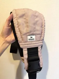 【美品】POLBAN ポルバン GO ヒップシート　ピンク　旅行用にも　翌日発送