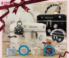 ジルスチュアートガチャ ミニブローチバニティキーホルダー 2種セット