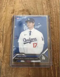 大谷翔平 デコピン topps now カード1枚 エンゼルス OS-19 - メルカリ