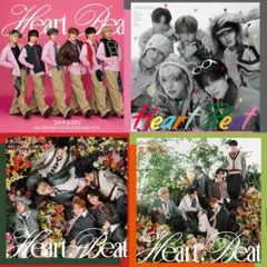 DXTEEN HeartBeat アルバム 4形態セット ⚠︎︎トレカ付けれます