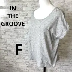 [INTHEGROOVE] 半袖 Tシャツ グレー ポケット付き Fのサムネイル