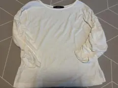 Kastane ホワイト パフスリーブ