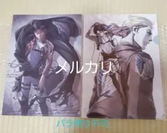 【新品未開封】【匿名配送】進撃の巨人　A4 クリアファイル　2枚　セット