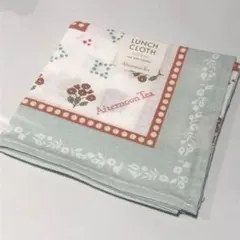 アフタヌーンティー ランチクロス 500mm×500mm 花柄 グリーンのサムネイル