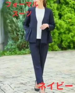 フォーマルスーツ　ペプラム　セットアップ　七五三　卒業式　入学式　黒　ネイビー