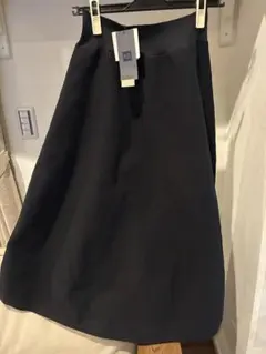 【新品未使用】PLST 黒 フレアスカート S