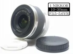 【カメラレンズ】ニコン1　Nikkor VR　10-30mm 白のサムネイル