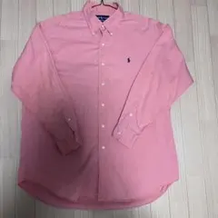 Ralph Lauren ピンク ボタンシャツ　ラルフローレン　シャツ
