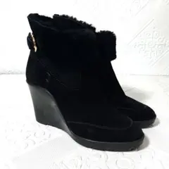 ✨Salvatore Ferragamo✨スエード＆ムートンショートブーツ