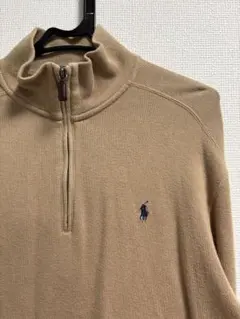 Polo Ralph Lauren ベージュ ハーフジップセーター