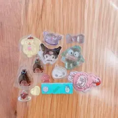 おすそ分けシール　らぶぶ　サンリオ　トイストーリー　しずくちゃん　モンチッチ