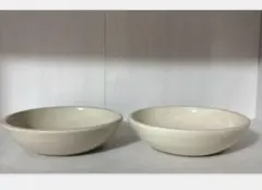 未使用　出西窯　深皿　六寸 2枚セット シンプル 陶器のサムネイル