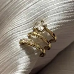 ゴールド イヤーカフ