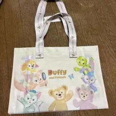 上海ディズニー　ダッフィーフレンズ　ショッピングバッグ