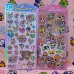 パワーパフガールズ　うるちゅる　ドロップジェリーシール　正規品　パワパフ