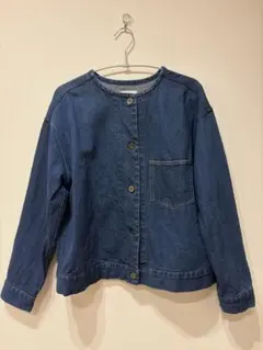 レプシィム ノーカラーデニムシャツ ブルー - メルカリ