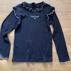 長袖トップス　140 黒