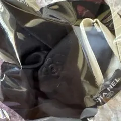 CHANEL 黑色髮圈帶有標誌