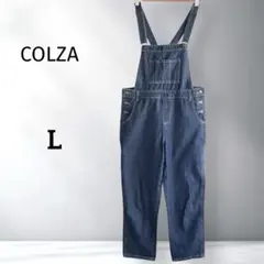 COLZA デニムオーバーオール サロペット L コットン100％