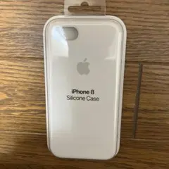 新品未使用iPhone7.8.SE純正シリコンケースホワイトのサムネイル