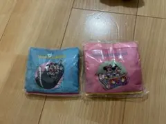 新品　ディズニーランド　カプセルトイ　ガチャガチャ　エコバッグ　２個セット