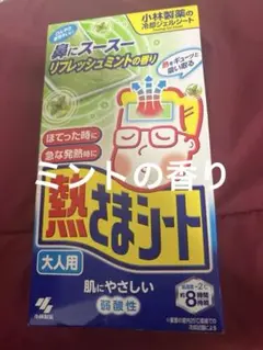 小林製薬 熱さまシート 大人用 12枚入 冷却シート新品のサムネイル