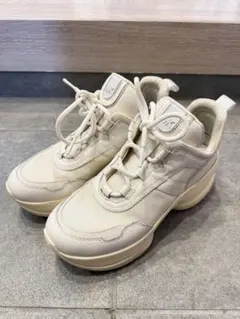 MICHAEL KORS 厚底ホワイト スニーカー 24㎝