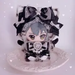 ちびぐるみ おすわり ぬい服 着ぐるみ ねこ サバトラ(内耳 白) - メルカリ