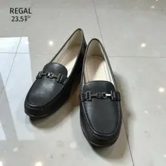 ほぼ新品✨ リーガル モカシン ビットローファー 23.5㌢ ブラック