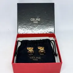 【セリーヌ】 ボールペン ゴールド ブラック CELINEケースセット回転繰出式 セリーヌ】 ボールペン ゴールド ブラック CELINEケースセット回転繰出
