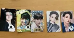 bts JUNGKOOK ジョングク 非公式 フォトカード5点セット