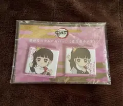 鬼滅の刃 繋がるスクエア缶バッジ 栗花落カナヲ グッズ