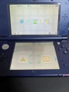 New 3DS LL メタリックブルー　本体、タッチペンのみ