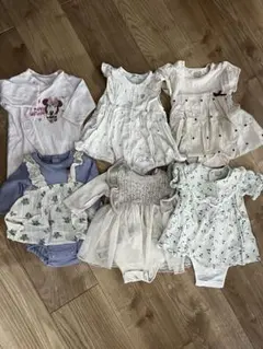 ベビー服 ロンパース カバーオール 6点セットのサムネイル