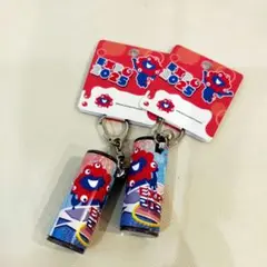 万博　会場限定　ミャクミャク　鈴付き　万華鏡　キーホルダー　２点セット