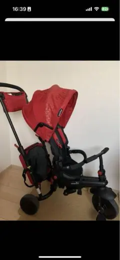 smarTrike smarTfold 400 三輪車 バギー　ベビーカー 機内に持ち込める折りたたみ“ベビーカー型三輪車”登場 6ヶ月～3