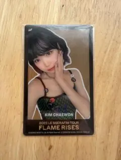 LE SSRAFIM CHAEWON FC会場限定特典 クリアトレカ - メルカリ
