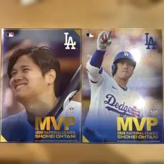 Shohei Ohtani MVPフォトカード2枚セット