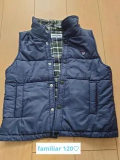 familiar ベスト120サイズ♡