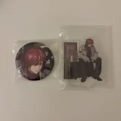 2時だとか 特典 アクスタ 缶バッジ 狂奏RIOT ローレンイロアス